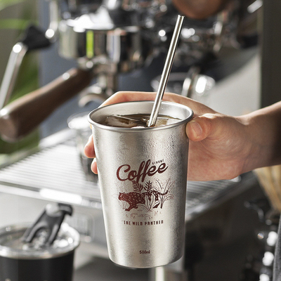 Custom Logo Stainless Steel Portable Cup for Outdoor Activities and Alumni Relations