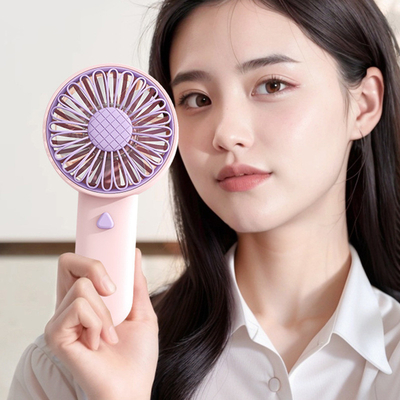 Novelty Gifts High Aesthetic Value Portable Handheld Fan for Office Desktop Activity