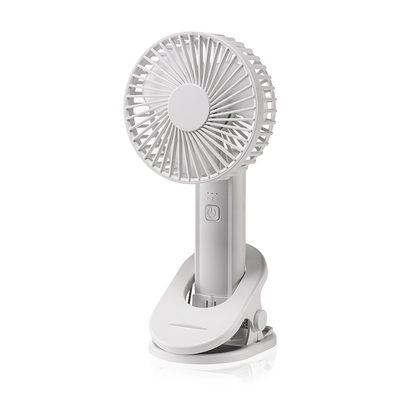 High Wind Folding Handheld Desktop Fan Customer's Logo 1 Color Printing for Graphics
