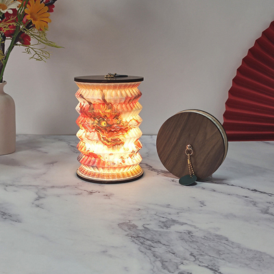 Experience the Beauty of Chinese Lanterns with Our Folding Accordion Lamp Craft Gift