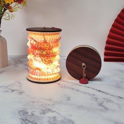 Experience the Beauty of Chinese Lanterns with Our Folding Accordion Lamp Craft Gift