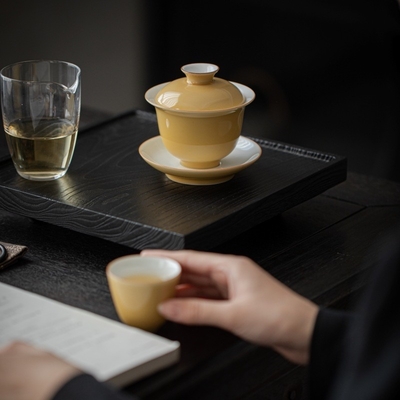 Customized Handmade Kung Fu Tea Cups and Bowls Perfect for Agriculture Enthusiasts
