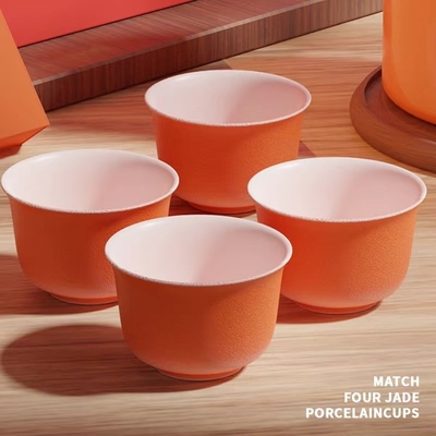 April Fool's Day Mountains and Rivers Moon Bright Stewed Tea Set with UV Printing