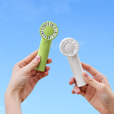 Employee Gift Mini Charging Neck Hanging Fan with Custom Logo Silk Screen Printing