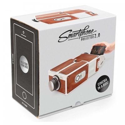 Easy Installation Smartphone Projector 2.0 Power-Free Ideal for Events Customer's Logo