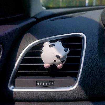 Eye-Catching Car Decoration Corgi Fart Air Outlet Aromatherapy for &quot;Thank You&quot; Gifts