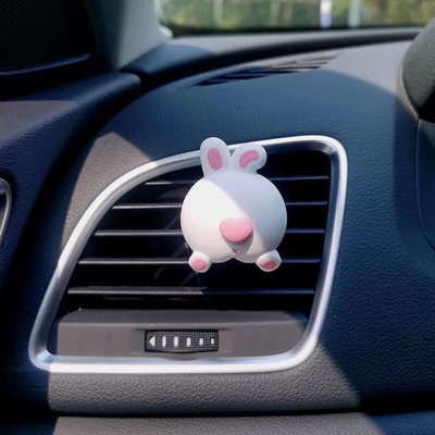 Eye-Catching Car Decoration Corgi Fart Air Outlet Aromatherapy for &quot;Thank You&quot; Gifts
