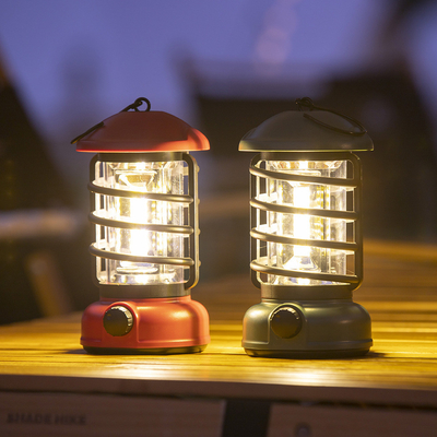 Customer's Logo Retro Camping Lights Perfect for a Memorable Thanksgiving Camping Trip