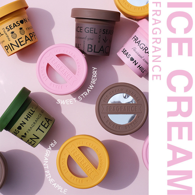 Silk Screen Printing Creative Ice Cream Aromatherapy Home Fragrance for Employee Gift