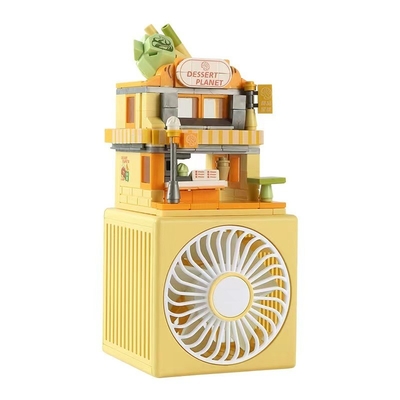 Color Printing for Graphics 1 Color Male USB Small Fan Creative Children's Toy Fan