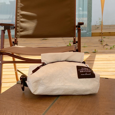 Thanksgiving Occasion Novelty Gifts DuPont Tissue Box Storage Bag for Outdoor Camping
