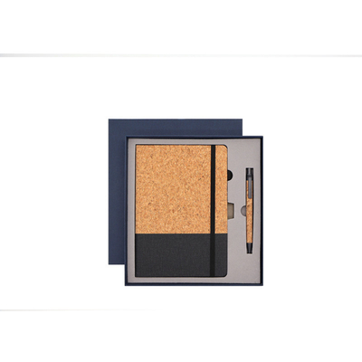 Office Cork Creative PU Splicing Notebook Business Set Thanksgiving Occasion Must-Have
