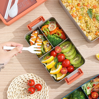 Agriculture Employee Gift Japanese Microwave Oven Lunch Box with High Aesthetic Value