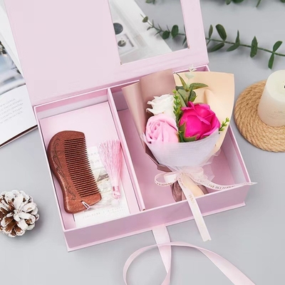 Travel Agency's Must-Have Silk Screen Printed Sandalwood Comb Set for Female Teachers