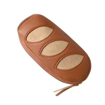 April Fool's Day Texture Makeup Storage Bag Cute Small Bread Crossbody Bag for Activities