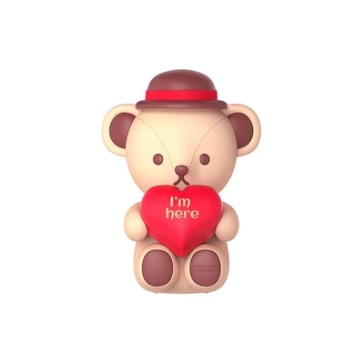 Agriculture Target End User Teddy Hugging Heart Bluetooth Speaker with Color Printing