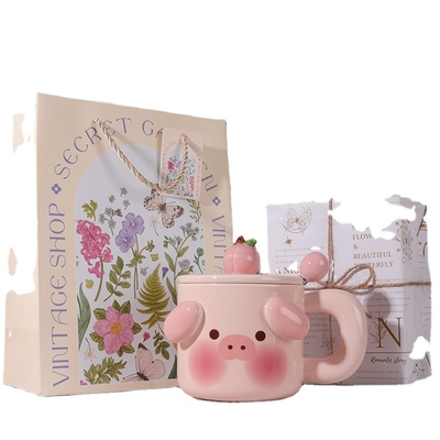 Ceramic Mug with Lid Surprise Your Best Friend on Her Birthday