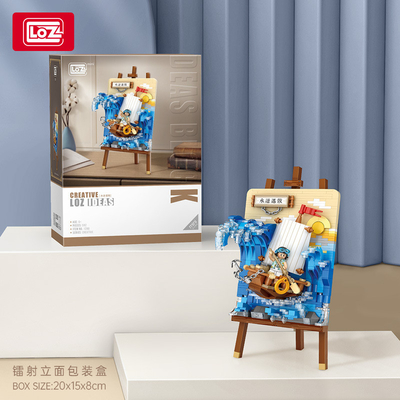 Water Reverse Scattering 3D Painting Puzzle Toy Color Printing Perfect for Kids' Gift