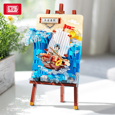 Water Reverse Scattering 3D Painting Puzzle Toy Color Printing Perfect for Kids' Gift