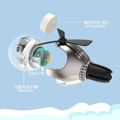 Office Products Teddy Flying Ball Car Scented with UV Printing Techniques