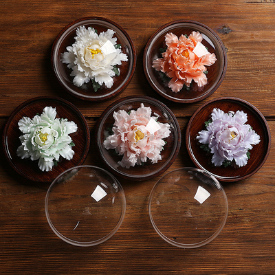 Logo Handmade Peony Ceramic Fragrance Set The Perfect Gift for End Office Products
