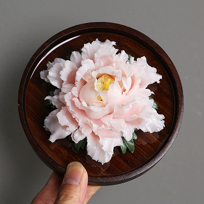 Logo Handmade Peony Ceramic Fragrance Set The Perfect Gift for End Office Products