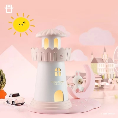 Office Products Teddy Moonshine Castle Desktop Humidifier with Silk Screen Printing