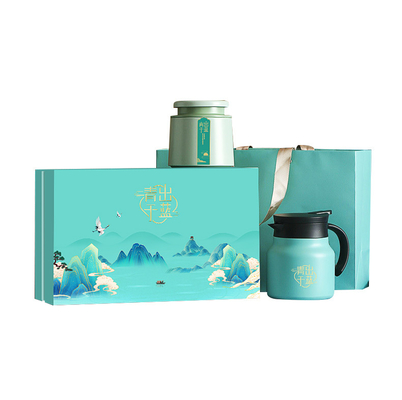 -Chic Style Tea Set Gift Box Set 304 Stewed Teapot Zhengshan Small Black Tea for Gifts