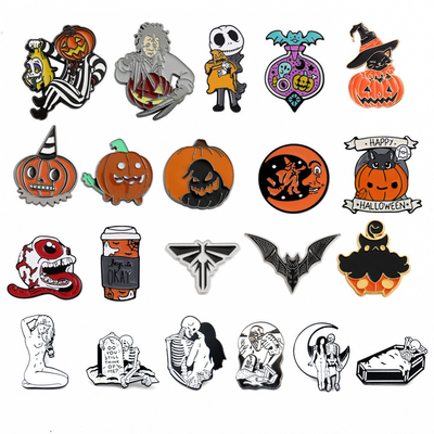 Custom Cartoon Animation Metal Lapel Pin Badge with Soft and Hard Enamel Collection