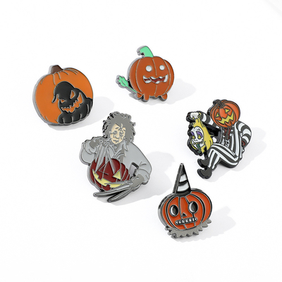 Custom Cartoon Animation Metal Lapel Pin Badge with Soft and Hard Enamel Collection