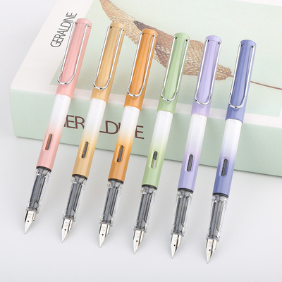 April Fool's Day Occasion Cheese Milk Cap Series Pen for Student Calligraphy Practice