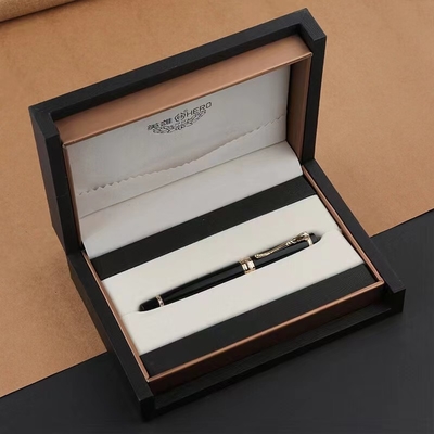 Business Gift Metal Fountain Ink Pen with Custom Logo and 1 Color Graphics Printing