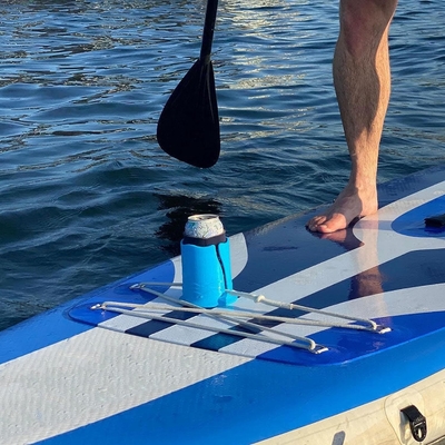 Blue Resin Crafts Kayak Drink Holder for Surfboard and Water Bottle 2024 Gift Idea
