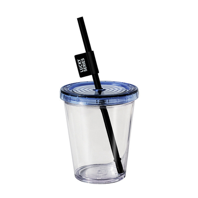 UV Printing Summer Cold Brew Straw Coffee Cup with Lid Convenient and Stylish Handy Cup