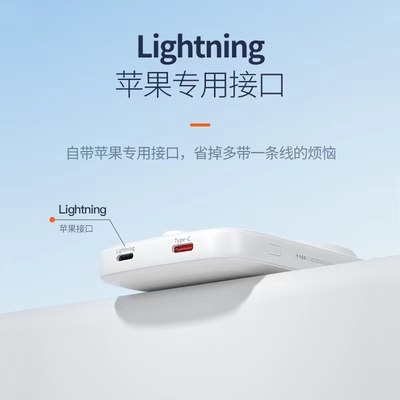 Christmas Occasion Small Magnetic Power Bank Compact and Long-lasting