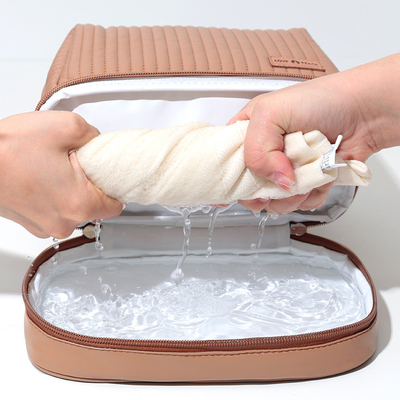 Office Products Dry and Wet Separation Cosmetic Bag in Candy Color for Customized Shape