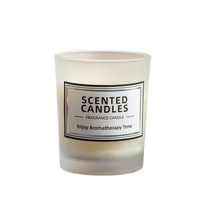 Low-Temperature Soy Wax Glass Cups for Halloween Occasion Home Aromatherapy Candles