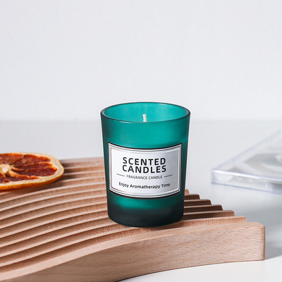 Low-Temperature Soy Wax Glass Cups for Halloween Occasion Home Aromatherapy Candles