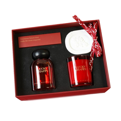 Customer's Logo Year's Flameless Aromatherapy Gift Set Perfect for Travel Agency Gifts