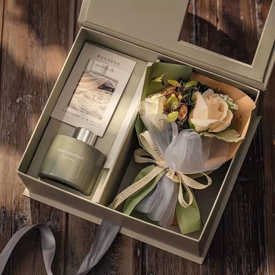 Carnation Bouquet Gift Box The Perfect Gift for Teachers and Mothers on Their Special Day