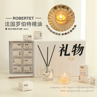 Customized Size Fragrance Tibetan Poetry Art Aromatherapy Set for Emerging Blessing