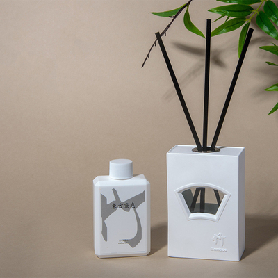 Garden Chinese Window Hollow Series Aromatherapy Set Meilan Bamboo Chrysanthemum Jar