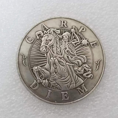 1897 Head Silver Plated Coin Morgan Coin Commemorative Coin Metal Crafts Love Theme