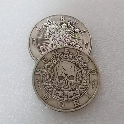 1897 Head Silver Plated Coin Morgan Coin Commemorative Coin Metal Crafts Love Theme