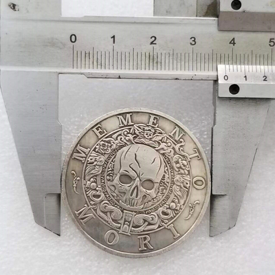 1897 Head Silver Plated Coin Morgan Coin Commemorative Coin Metal Crafts Love Theme