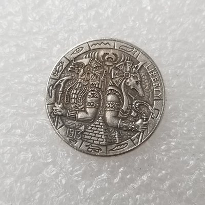 1897 Head Silver Plated Coin Morgan Coin Commemorative Coin Metal Crafts Love Theme