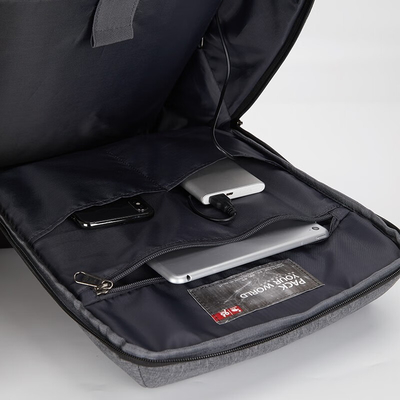 Novelty Gifts Scientific Partition Storage Business Backpack with Sleeve and Pull Rod
