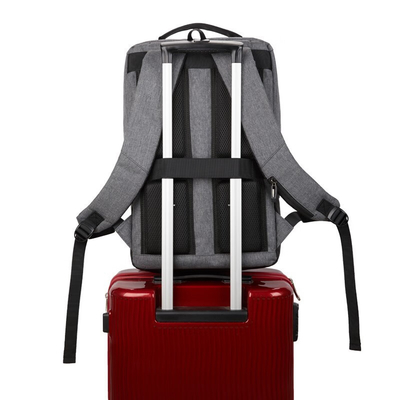Novelty Gifts Scientific Partition Storage Business Backpack with Sleeve and Pull Rod