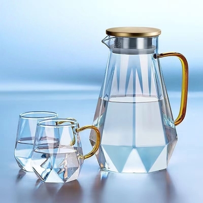 High Temperature and Explosion Proof Glass Water Pot for Gaoya Hui Home Living Room