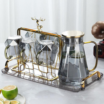 High Temperature and Explosion Proof Glass Water Pot for Gaoya Hui Home Living Room